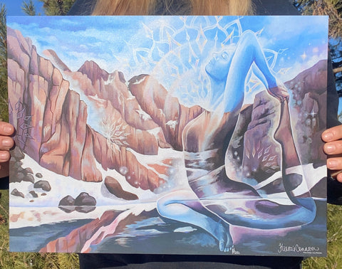 “Embracing Softness” Paper Print