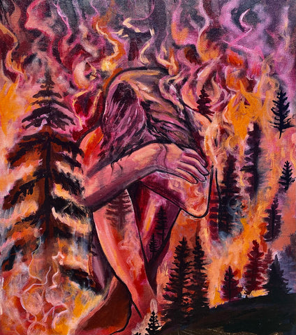Grief Original Painting