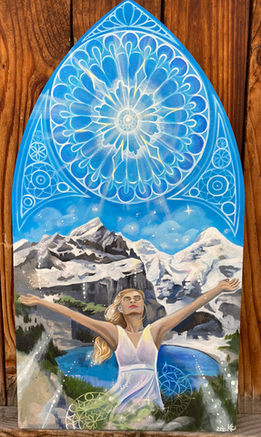 "Receiving" Original Painting