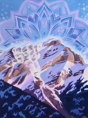"Cascade Mountain" Original Painting