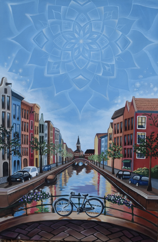 "Amsterdam" Original Painting