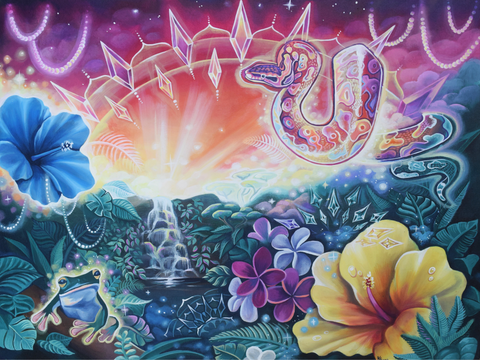"Oasis" Original Painting