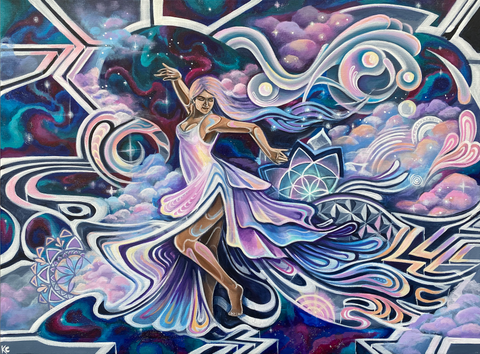 "Dream Walking" Original Painting
