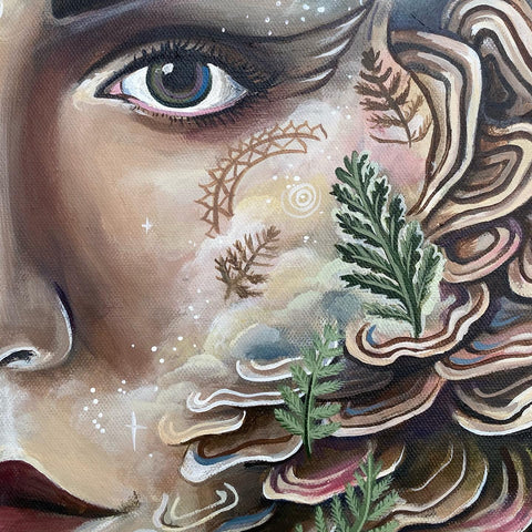 “Mycelium Magic”  Paper Print