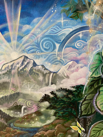 “Alpine Paradise” Paper Print