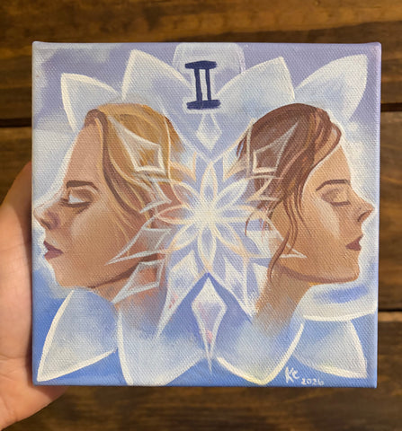 “Gemini” Original Mini Painting