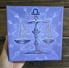 “Libra” Original Mini Painting