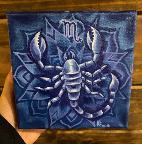 “Scorpio” Original Mini Painting