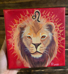 “Leo” Original Mini Painting