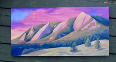 Boulder Flatirons Sunrise