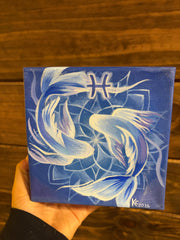 “Pisces” Original Mini Painting