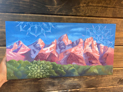 Grand Teton Sunrise Original Painting