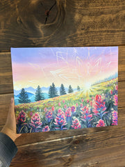 “Illuminescence” Mini Canvas Print