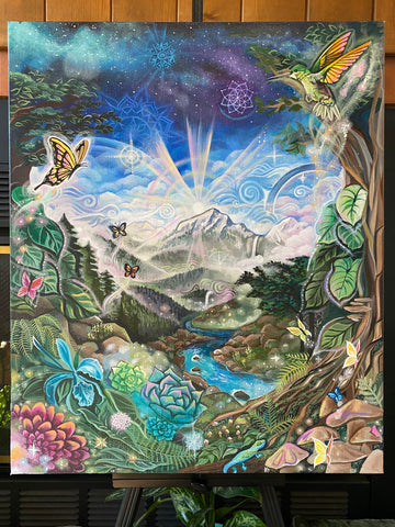 “Alpine Paradise” Original Painting