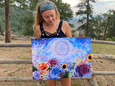 “Exuberance” Canvas Print