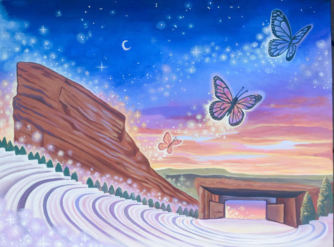 Red Rocks Original Painting