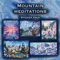 Mountain Meditations Sticker Pack