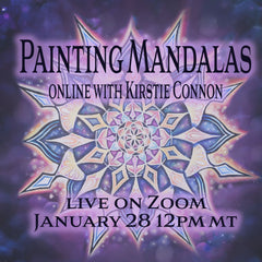 "Painting Mandalas" Online Workshop