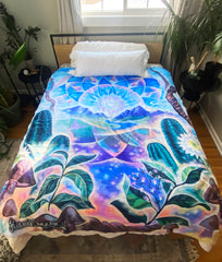 "Psychedeliscape" Blanket