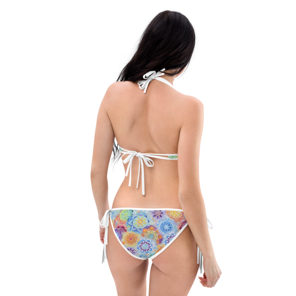 Mandala Kaleidoscope Reversible Bikini