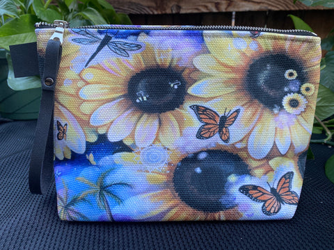 Sunflowers for Mom Stash Bag