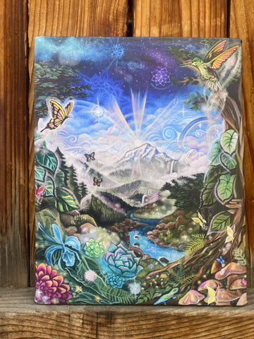 “Alpine Paradise” mini canvas print