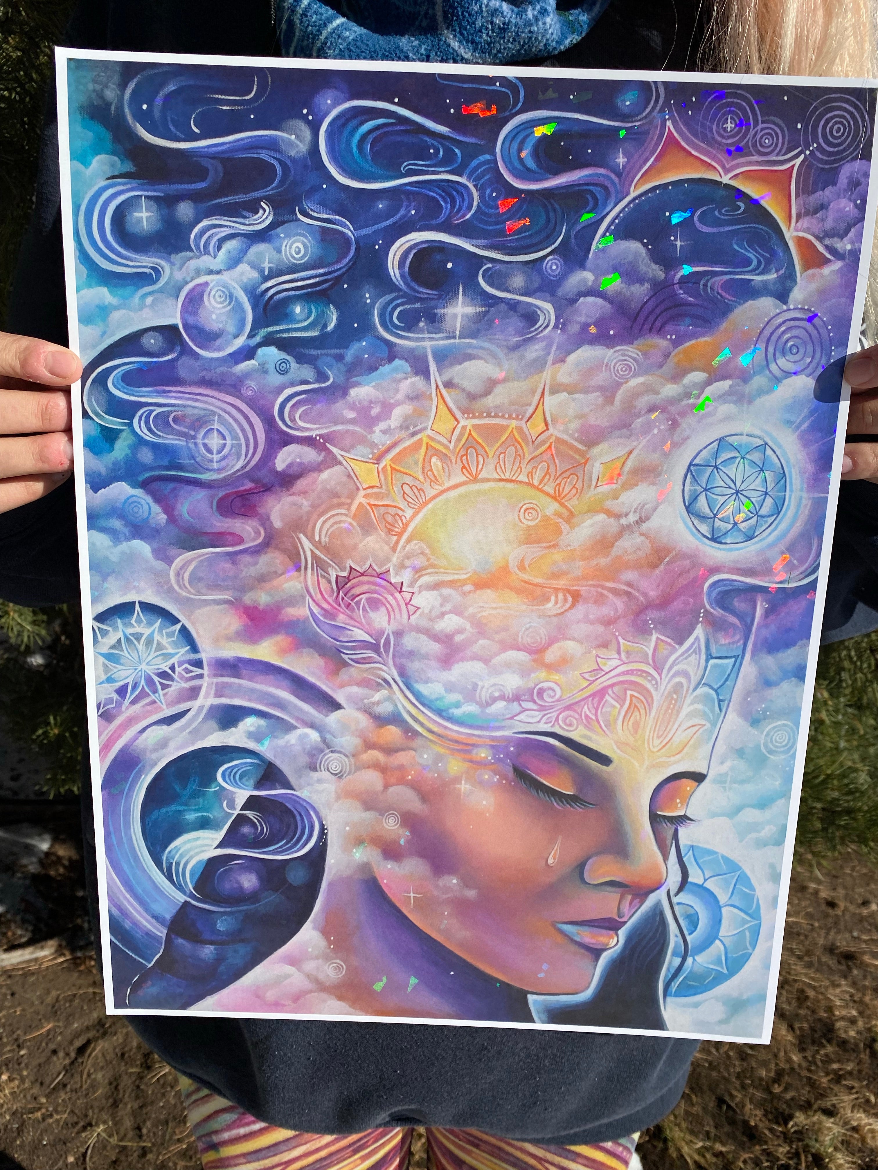 “Reconnection” Holographic Prints