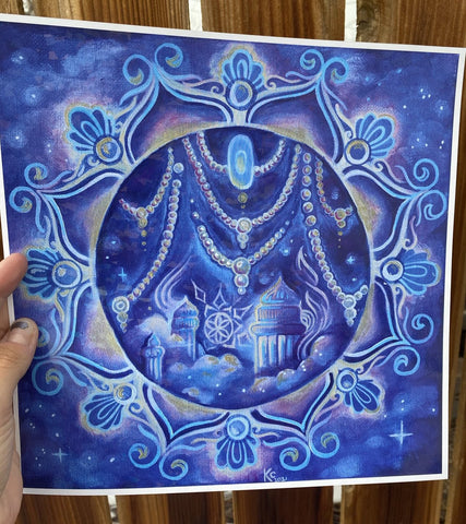LE “Spirit in the Sky” Holographic Print